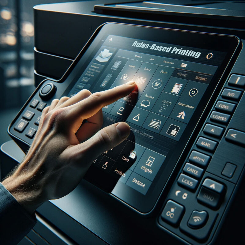 One Plus Printing Stop Printing Chaos with OM Plus Rules-Based Printing
