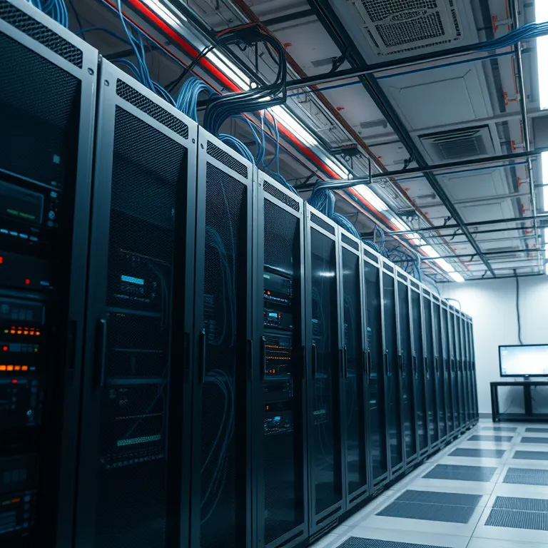 server room -Plus technologies