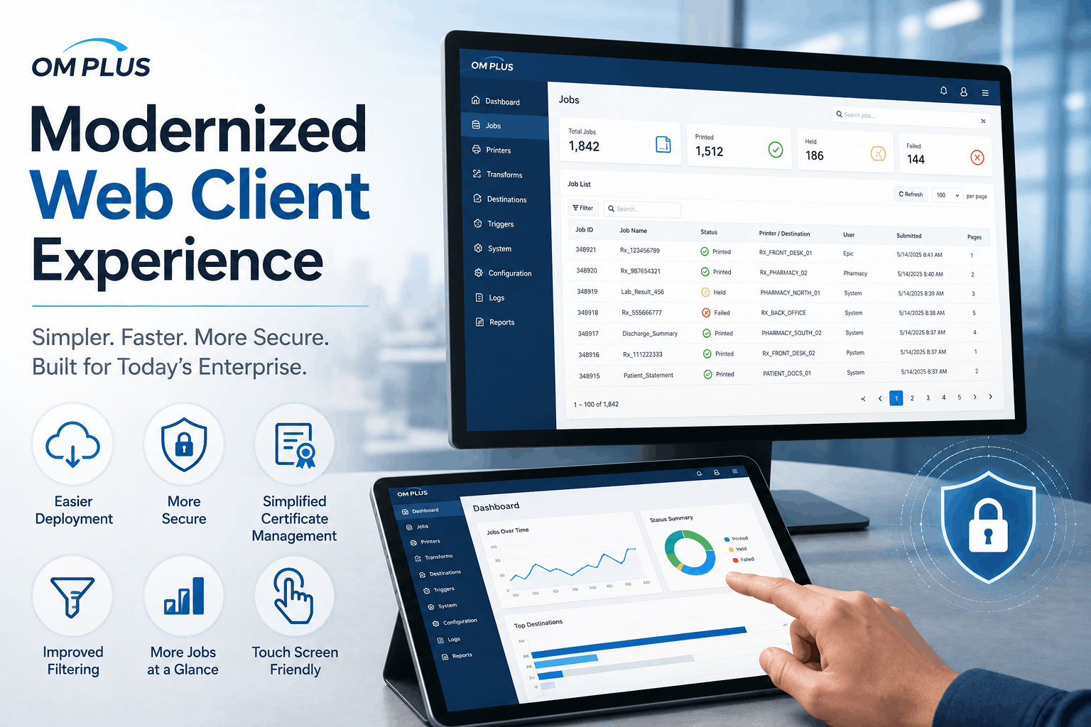 Introducing the Updated OM Plus Web Client